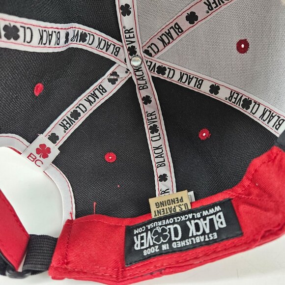 Tony Anthony Robbins Hat Cap Black Clover Red Live Lucky Blessed Signed Embroid - Picture 7 of 12